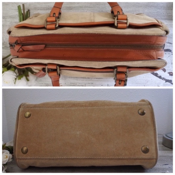 Coach | Soho Camel Suede Satchel Handbag - Picture 5 of 9